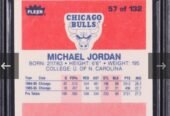 Michael Jordan 1986-1987 Fleer Card