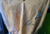 William Shatner Autographed, Unframed, Star Trek Uniform